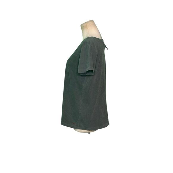 n:Philantropy gray short sleeves distressed lovely t shirt size Small - Picture 12 of 12